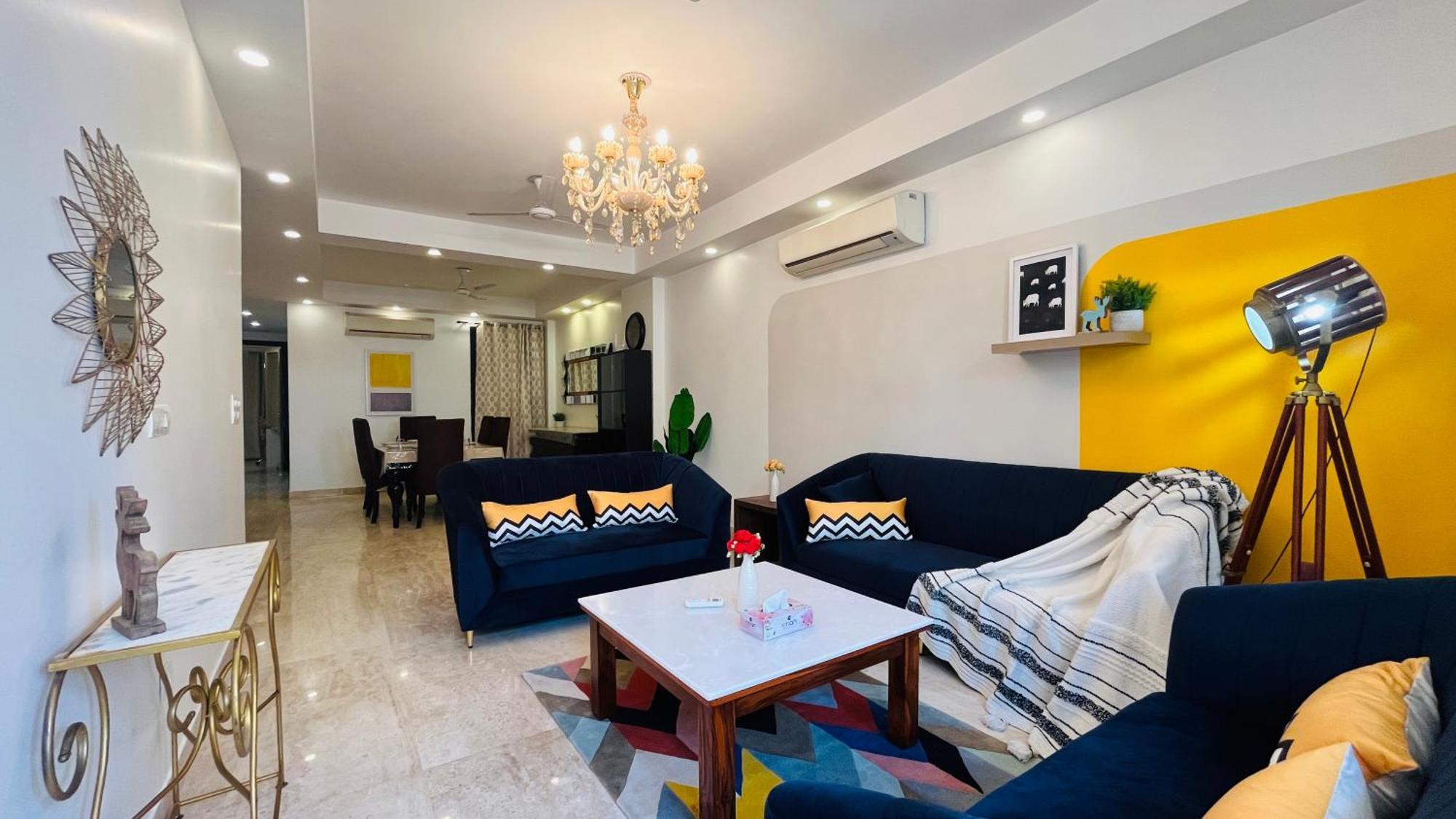 Bluo 3bhk - M Block Market @ Greater Kailash * New Delhi